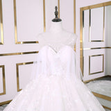 Charming Sweetheart Applique Lace Vintage Bridal Wedding Dress Princess Wedding Dresses Bridal Gown 2020