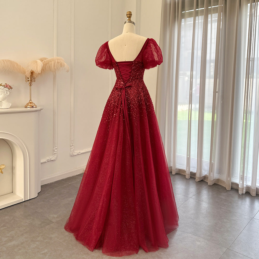 Light Pink Tassel Long Prom Dress A Line Formal Dress Evening Dress 124 –  JulyProm